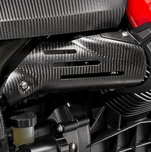 Original Abdeckung für Einspritzdüsen, Carbon für Moto Guzzi MGX 21/ Audace