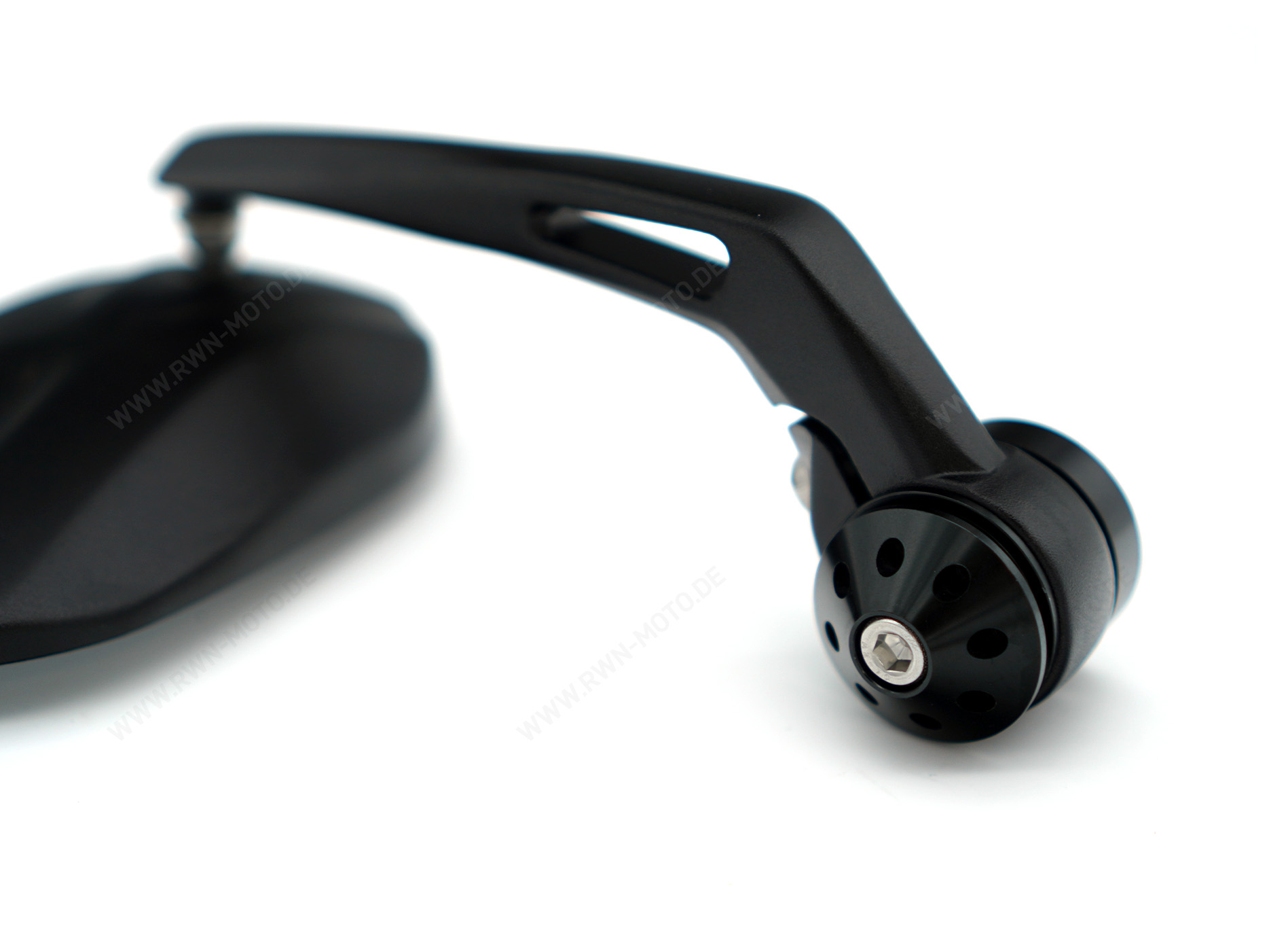 Lenkerendspiegel, schwarz für Moto Guzzi V7 850 2021-